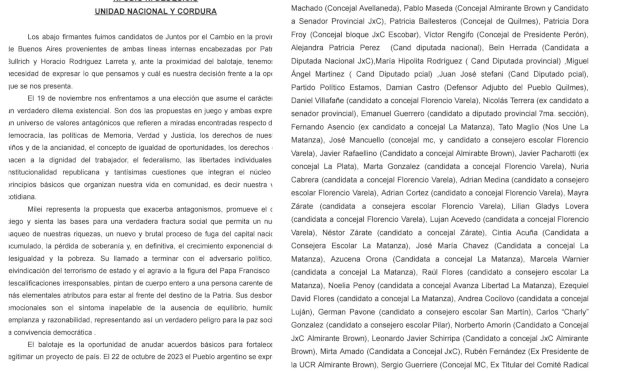 comunicado