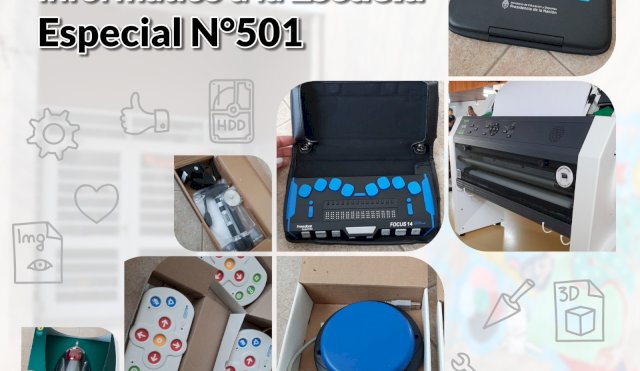EQUIPAMIENTO INFORMÁTICO A LA ESCUELA ESPECIAL N° 501_Suarez
