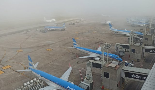 aeroparque - niebla